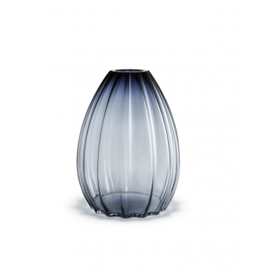 wazon szklany 2Lip 45 cm niebieski Holmegaard