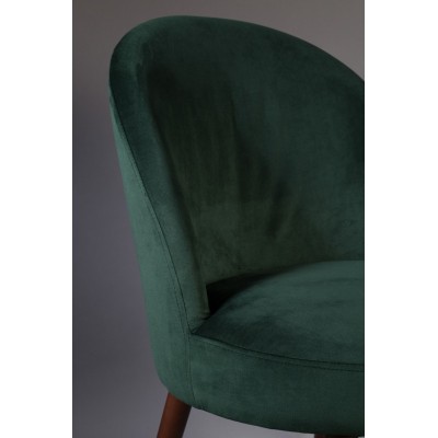 krzesło do jadalni Barbara, zielony, Dutchbone