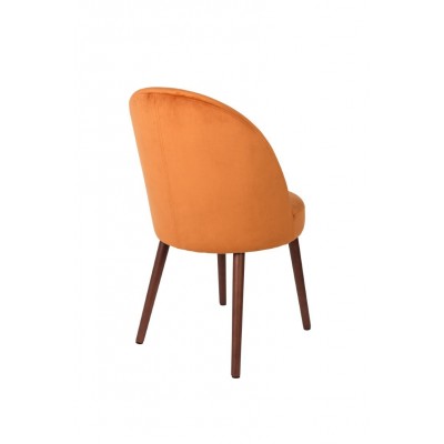 krzesło do jadalni Barbara, pomarańczowe, Dutchbone