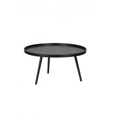 drewniany stolik kawowy Mesa, czarny XL, Woood