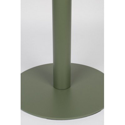 stalowy stolik bistro outdoor Metsu, zielony, Zuiver