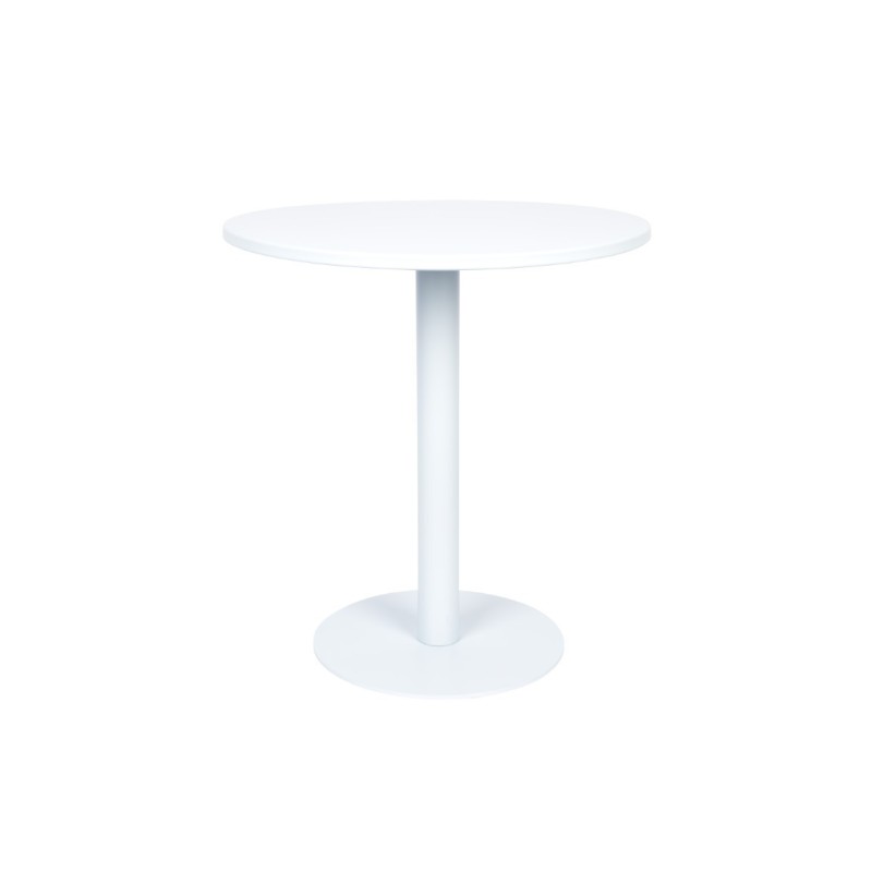 stalowy stolik bistro outdoor Metsu, biały, Zuiver