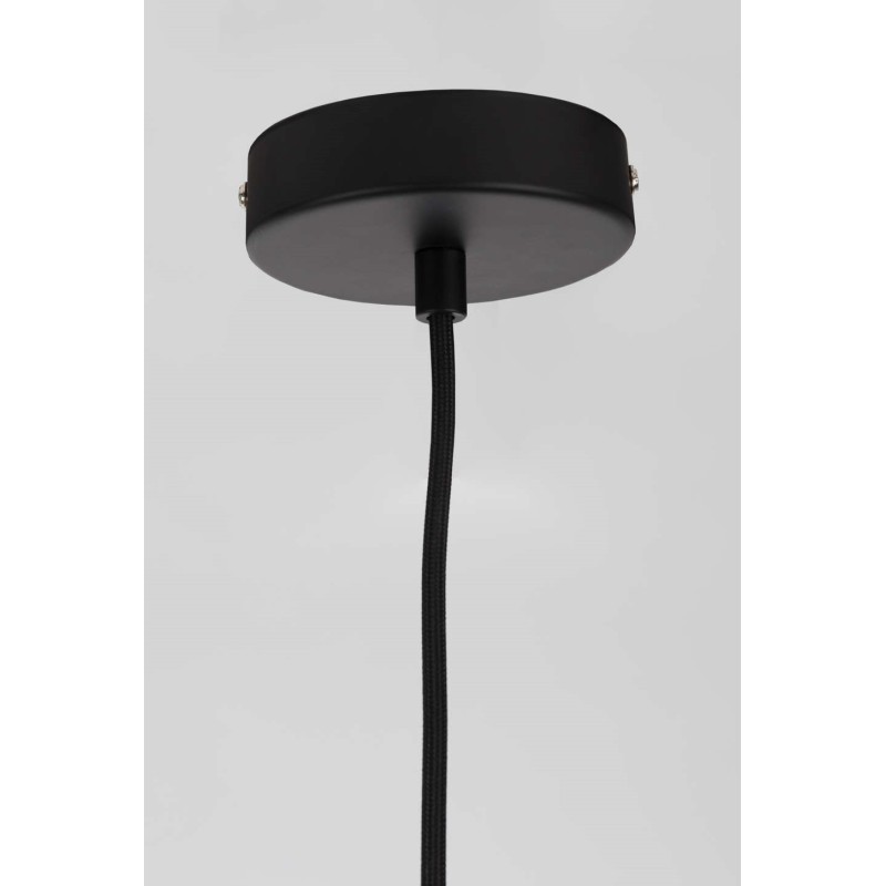 betonowa lampa wisząca LEFT, czarna, Zuiver