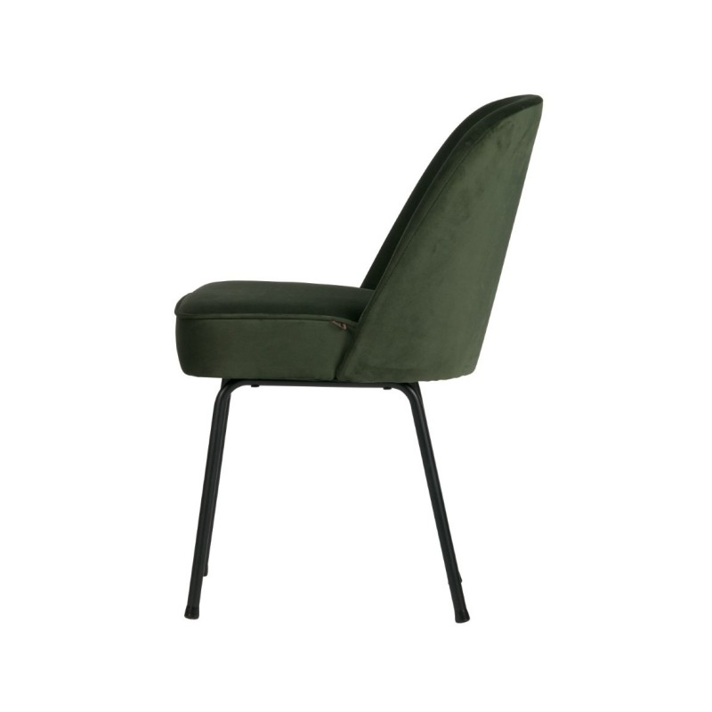krzesło do jadalni Vogue velvet, zielone, Be Pure Home