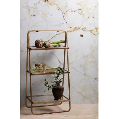 metalowy stojak Goddess, antyczny mosiądz, Be Pure Home