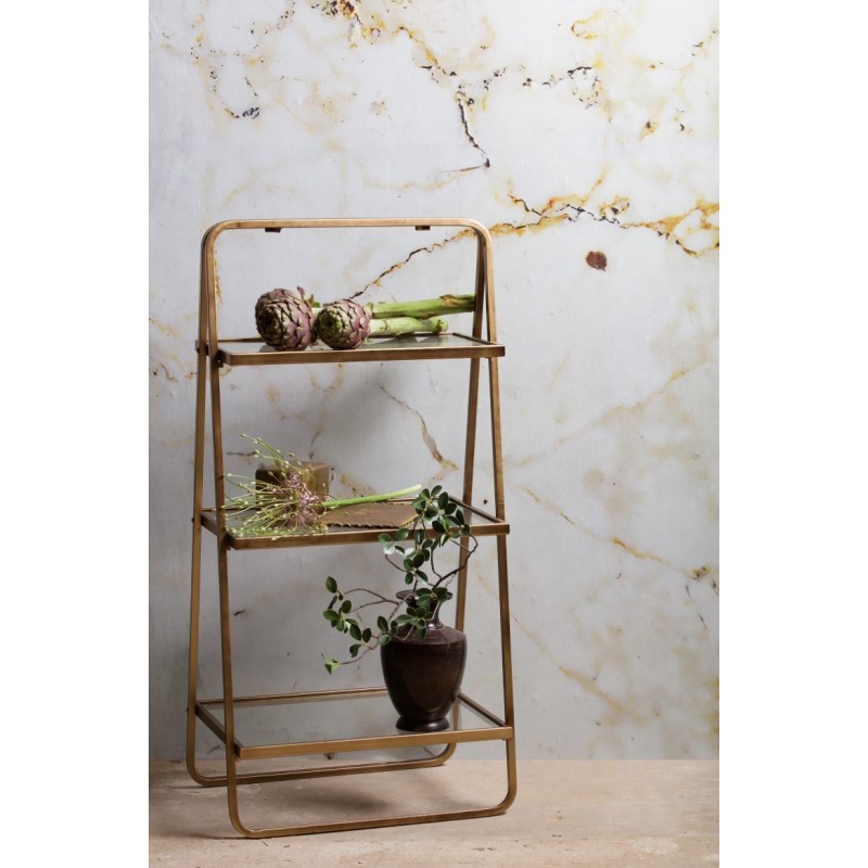 metalowy stojak Goddess, antyczny mosiądz, Be Pure Home