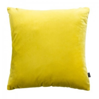 poduszka Velvet, żółty 45x45 cm, Poduszkowcy