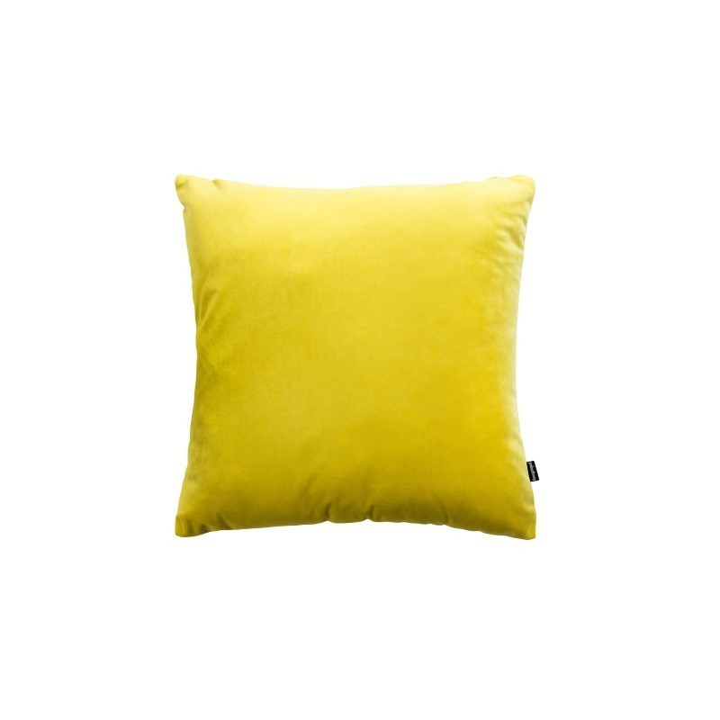 poduszka Velvet, żółty 45x45 cm, Poduszkowcy