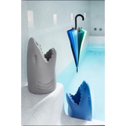 stojak na parasole rekin Killer, niebieski mat, QeeBoo