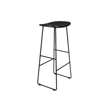 stołek barowy Tangle, 80 cm czarny, LuDesign