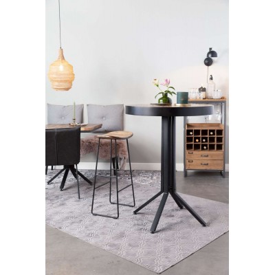 stołek barowy Tangle, 80 cm naturalny, White Label Living