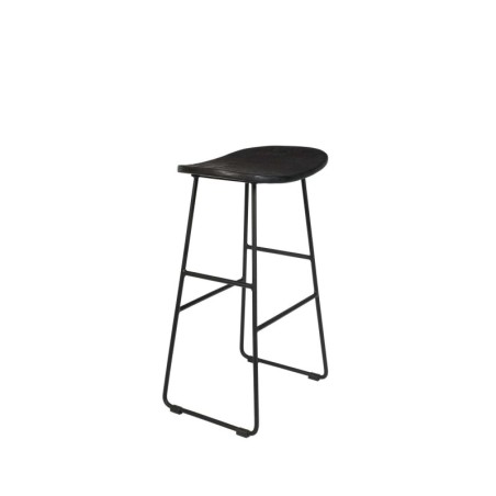 stołek barowy Tangle, 65 cm czarny, White Label Living