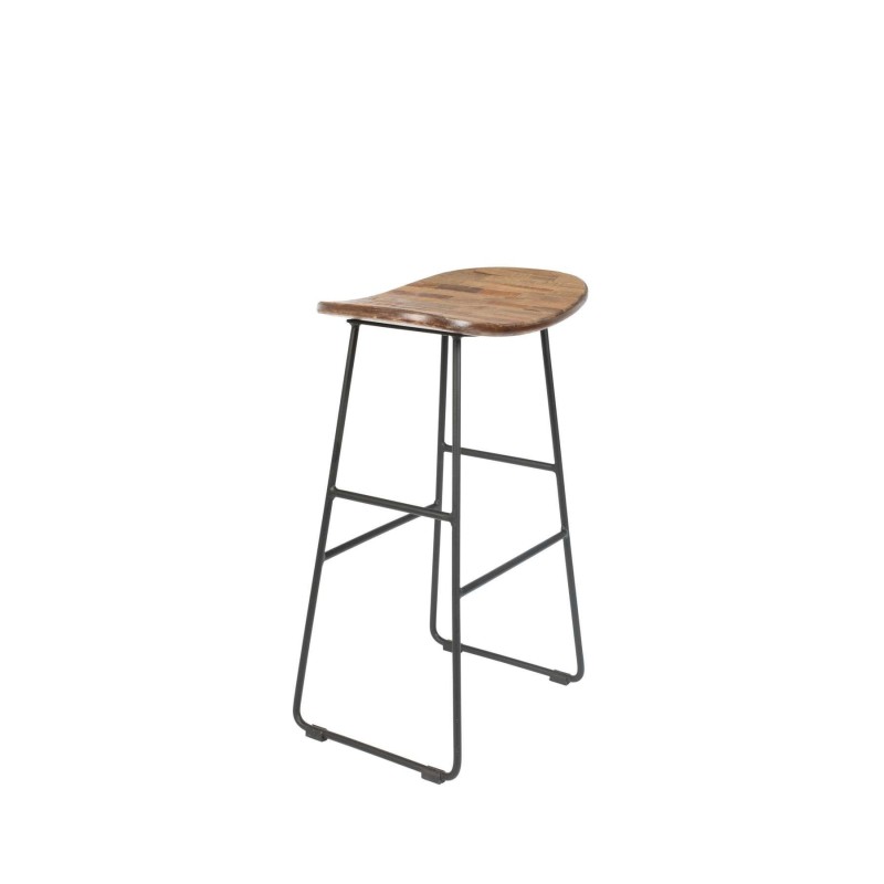 stołek barowy Tangle, 65 cm naturalny, White Label Living