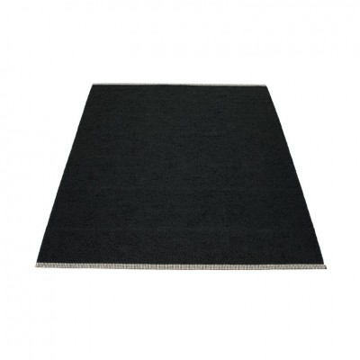 Prostokątny dywan Mono, Black Pappelina, różne rozmiary