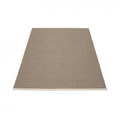 Prostokątny dywan Mono, Dark Mud Pappelina, różne rozmiary