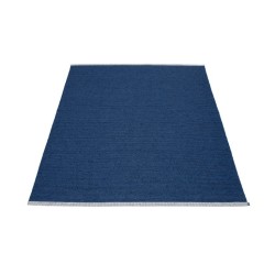 Prostokątny dywan Mono, Dark Blue Pappelina, różne rozmiary