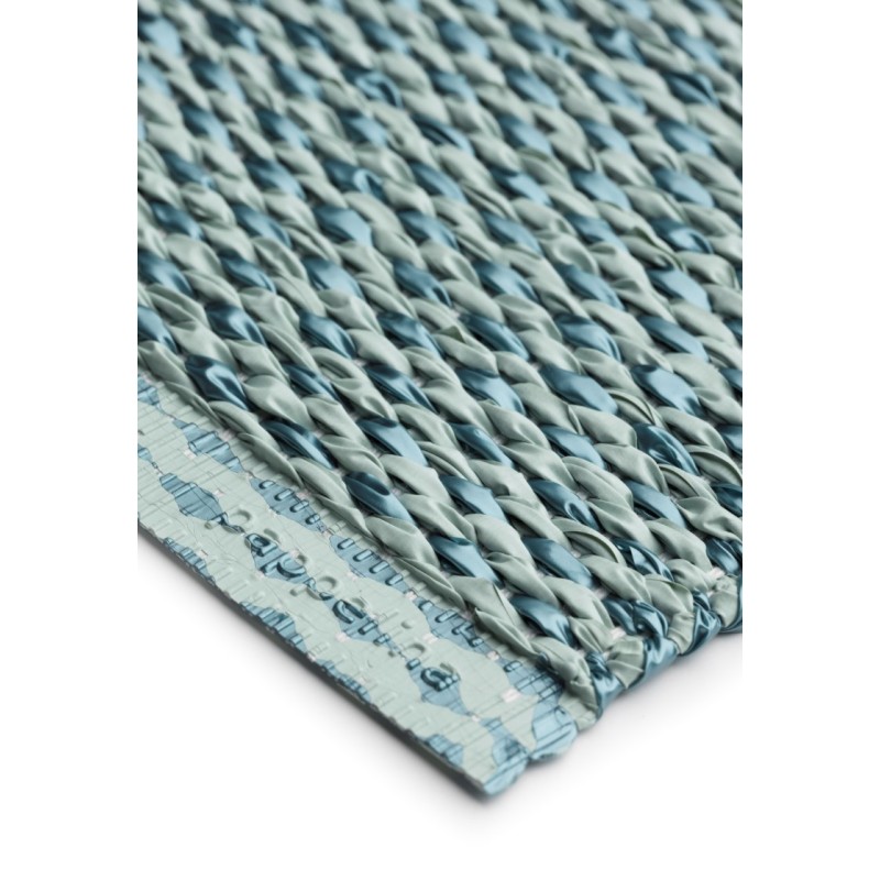 Nowoczesny dywan prostokątny Svea Azurblue Metallic, Pappelina, różne rozmiary