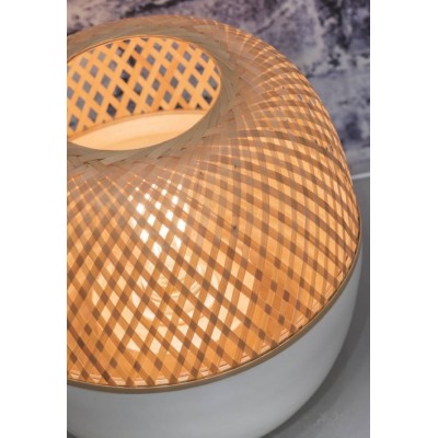Bambusowa lampa stołowa Mekong, 25x29 cm naturalny, Good&Mojo