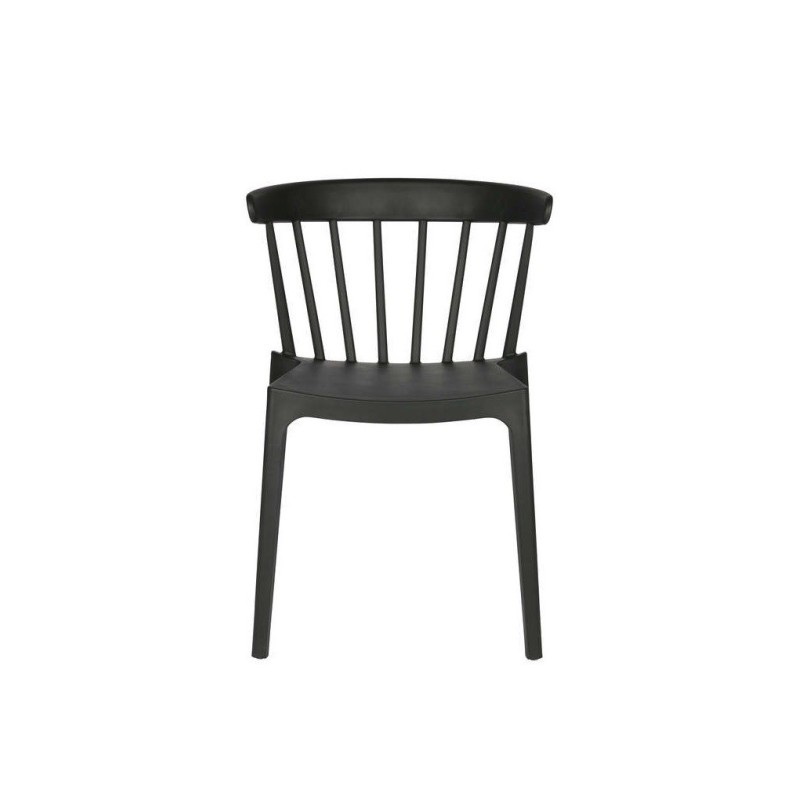 Zewnętrzne krzesło Bliss, czarny, Woood