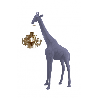 Lampa podłogowa Giraffe In Love XS, purpurowy, QeeBoo