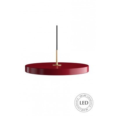 lampa wisząca Asteria, Ø43 cm ruby red, UMAGE