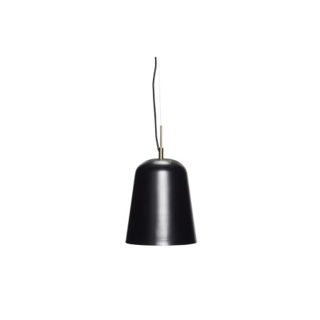 Metalowa lampa wisząca, czarny, Hübsch