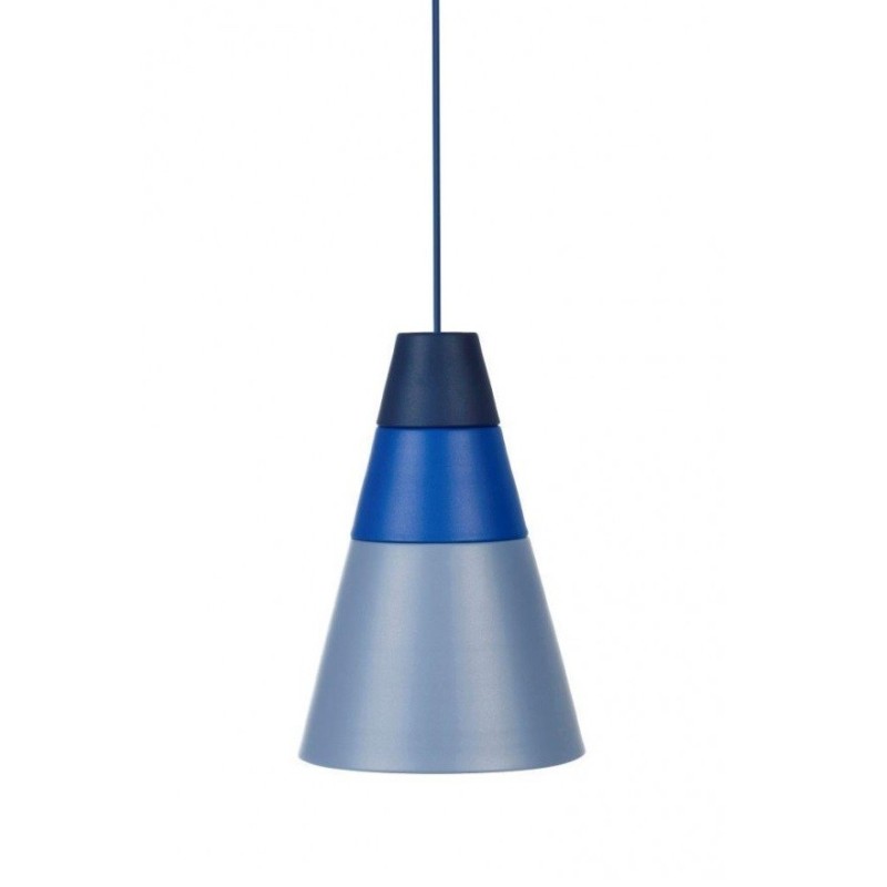 Lampa wisząca Coney Cone Ili Ili, niebieski, GRUPA