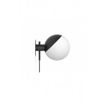 Lampa ścienna Baluna mała 26 cm, czarny, GRUPA