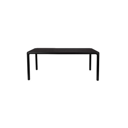 Jesionowy stół do jadalni Storm, 180x90 cm czarny, Zuiver