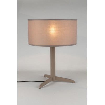 Lampa stołowa Shelby, taupe, Zuiver