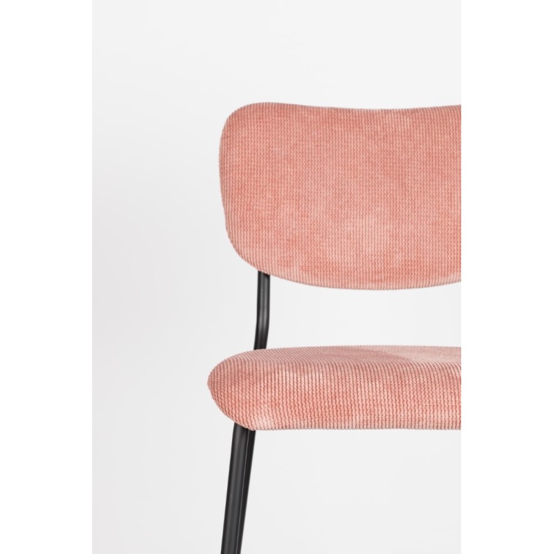 Krzesło barowe Benson, 102 cm różowy, Zuiver