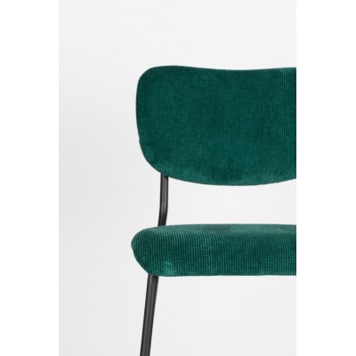 Krzesło Barowe Benson, 92 cm zielony, Zuiver