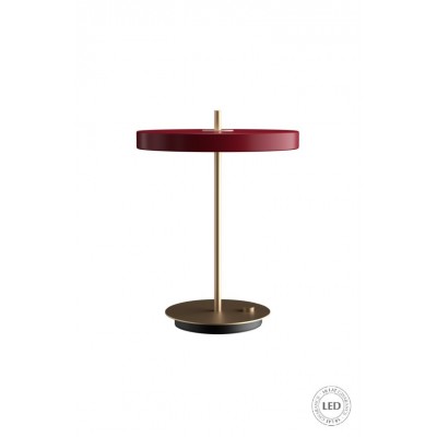 Lampa stołowa Asteria, Ø31 cm ruby red, UMAGE