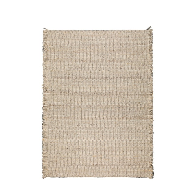 Wełniany dywan Frills 170x240 cm, beżowy, Zuiver