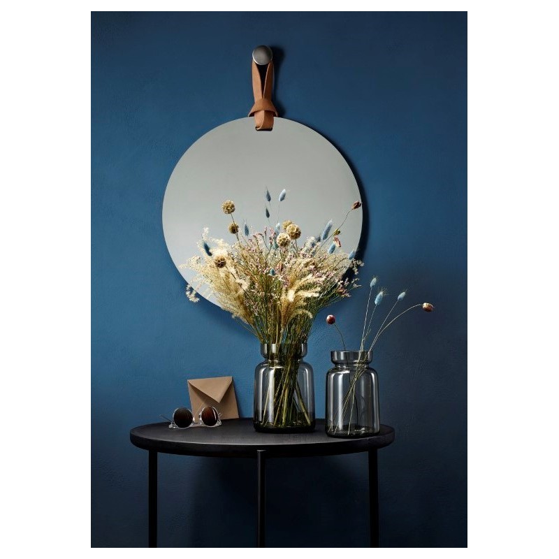 Szklany wazon Silhouette 22 cm, przydymiony, Eva Solo