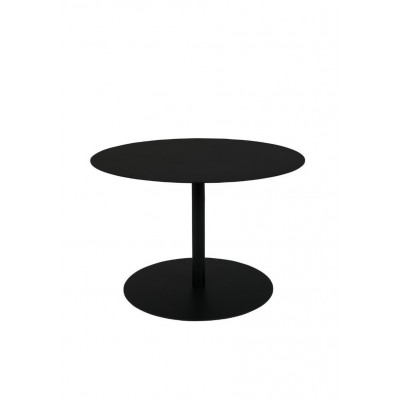 Okrągły stolik kawowy Snow M, czarny, Zuiver