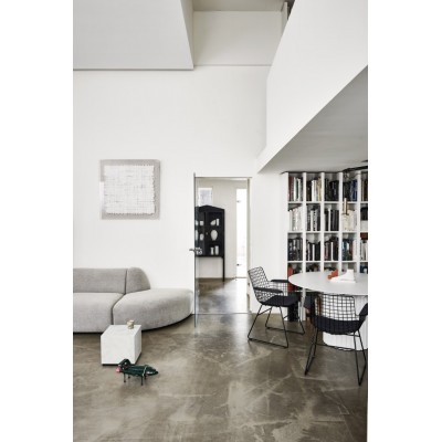 Stół jadalniany Pillar okrągły Ø140 cm, biały, HK Living