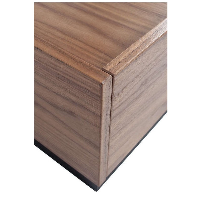Drewniany stolik kawowy Block 135x60 cm, naturalny, Woood