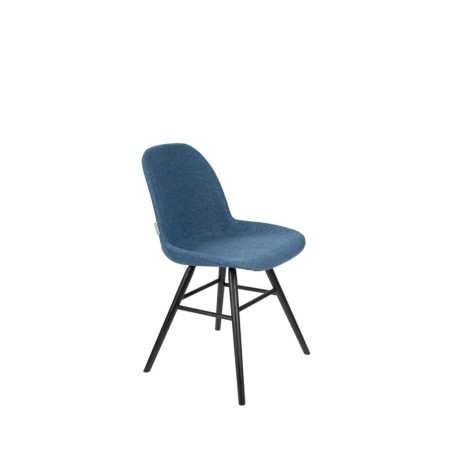 Tapicerowane krzesło Albert Kuip, niebieski, Zuiver