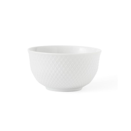 Porcelanowa miska Rhombe 500ml, biały, Lyngby Porcelain