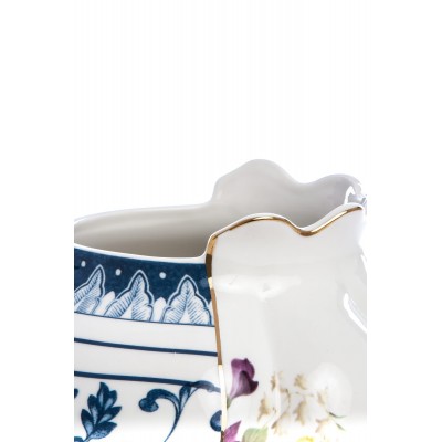 Dwustronny wazon porcelanowy Melania Hybrid, Seletti