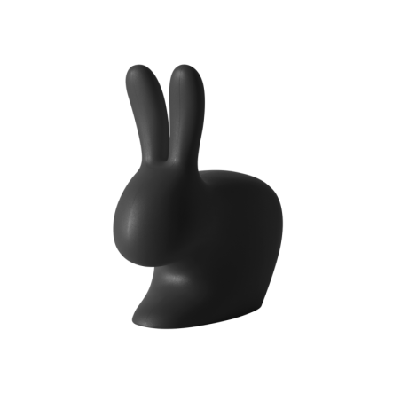 Krzesło Rabbit Chair, czarne, Qeeboo