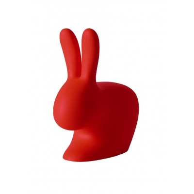 Krzesło Rabbit Chair, czerwone, Qeeboo