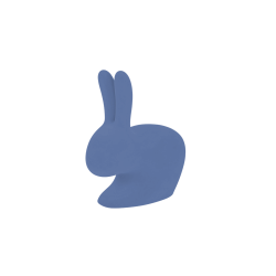 Podpórka na książki Rabbit Velvet, niebieski, QeeBoo