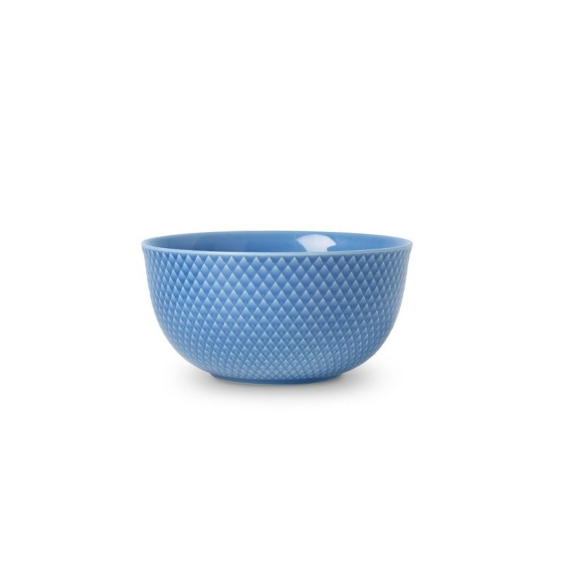 Niebieska miska Rhombe 17,5 cm, Lyngby Porcelain