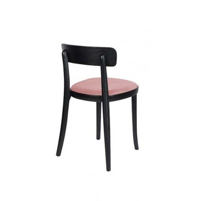 Krzesło Brandon czarny/różowy, Dutchbone