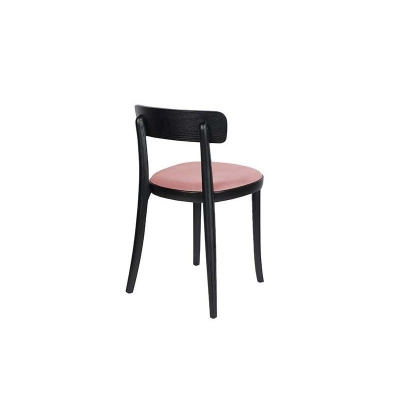 Krzesło Brandon czarny/różowy, Dutchbone