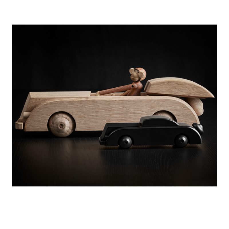 Mała czarna drewniana limuzyna, Kay Bojesen