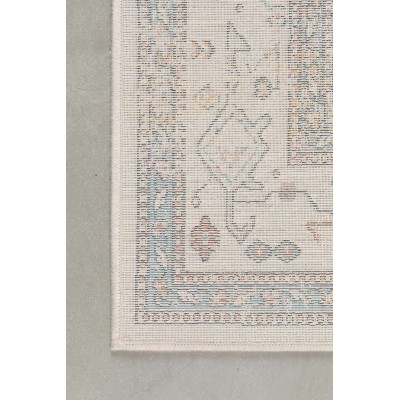 Postarzany dywan Trijntje niebieski 170x240 cm, Zuiver