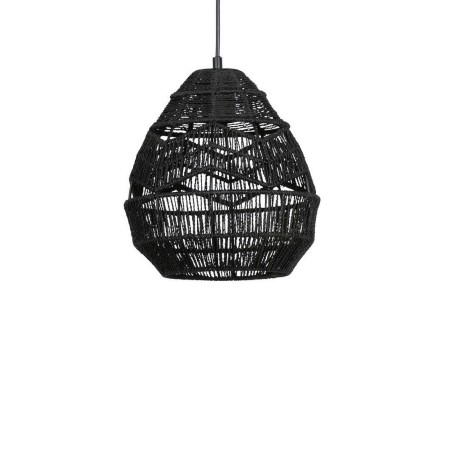 Lampa wisząca czarna Ø25 cm, Adelaide, Woood